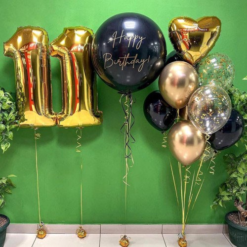 Шары на 11 лет мальчику арт. 00129