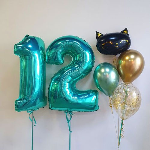 Шары на 12 лет девочке арт. 00137