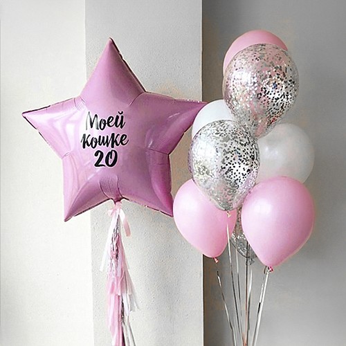 Шары на 20 лет девушке арт. 00230