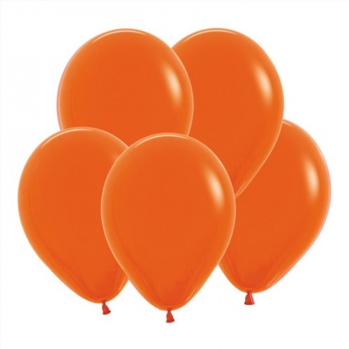 Оранжевый Пастель Orange 10"/25 см b-110061