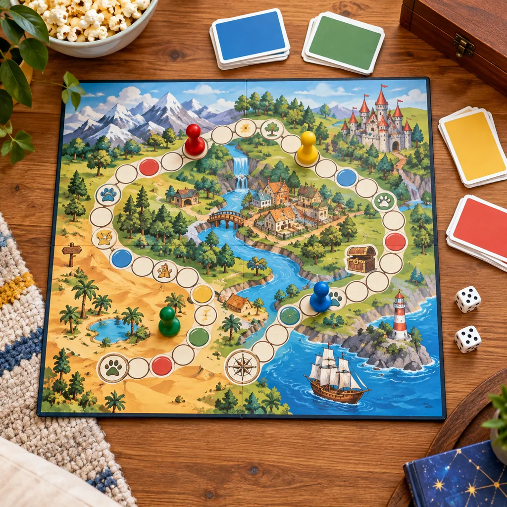 Настольная игра для своей компании — идея подарка